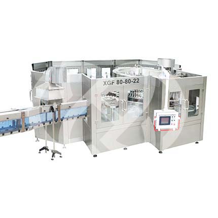XGF series bottled water three in one filling machine