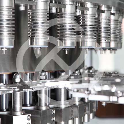 ZXGF series medium temperature five in one filling machine